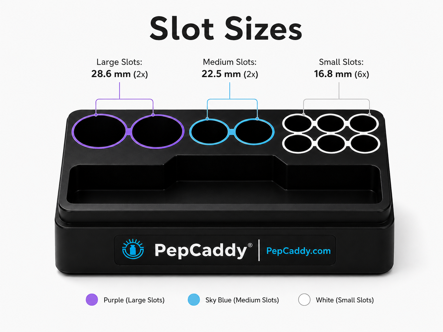 PepCaddy™ Vial Organizer